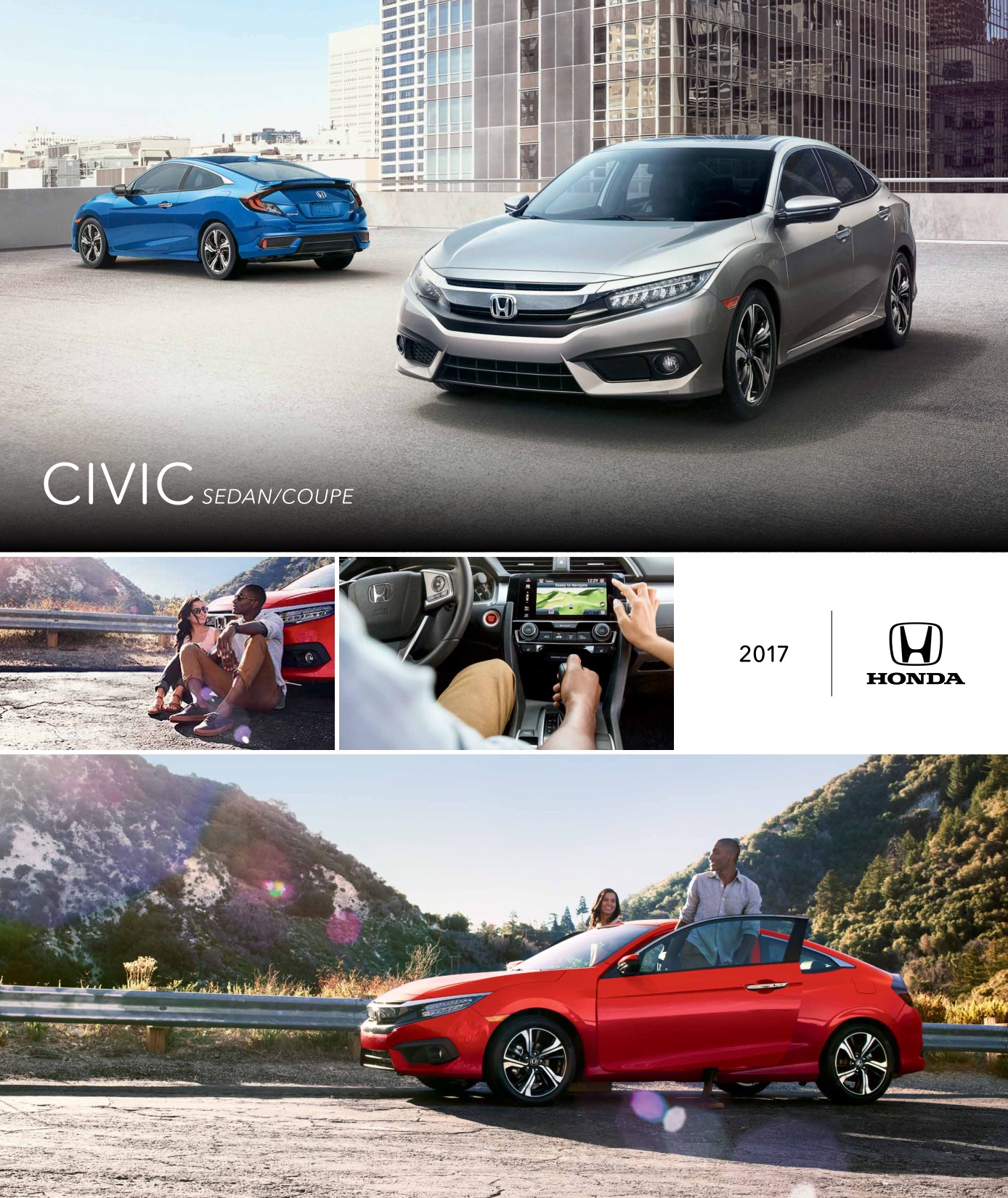 2017 Honda Civic Brochure Page 1